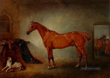 馬 Painting - ファイヤーバード アンド ポリシー ホース ジョン ファーニーリー Snr